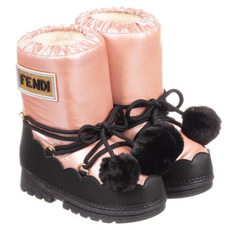 kids fendi snow boots|genuine Fendi boots.